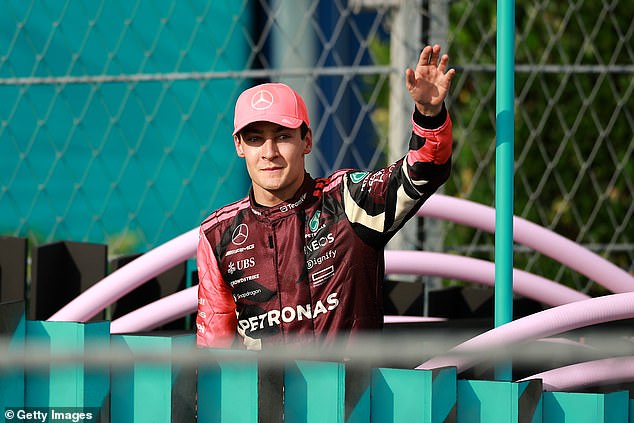 George Russell ponovno je završio na postolju za Mercedes, završavajući ispred Verstappena