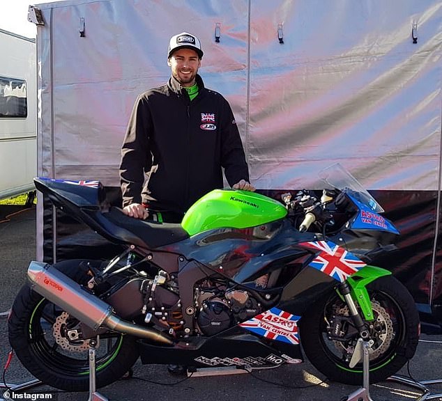 Gospodin Richardson (na slici) umro je u kobnom sudaru motocikla u parku Oulton u ponedjeljak