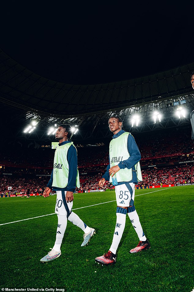 Eyebrows were raised when neither Jaydan Kamason (left) nor Bendito Mantato were selected to be part of the first-team squad down at Brentford on Sunday
