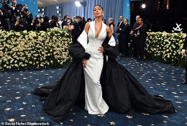 Nicole je također viđena na Met Gala u New Yorku u ponedjeljak navečer