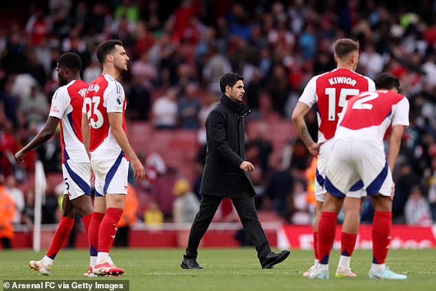 Mikel Arteta inzistirao je da se pobjeda trofeja odnosi na vrijeme i ukazao na stare bodove