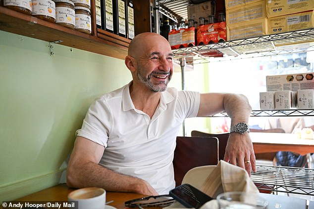Peacock sat down with Mail Sport at his favourite cafe Melucci's to discuss his two careers