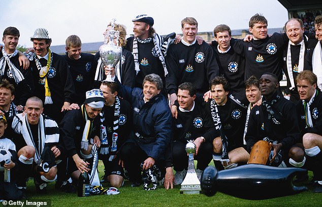 Peacock was part of the Newcastle side promoted to the top flight under Kevin Keegan in 1993