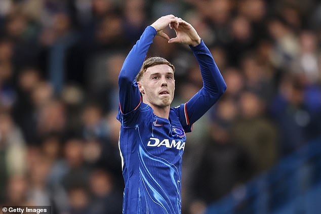 His favourite current Chelsea player is Cole Palmer, who believes there is a lot more to come from