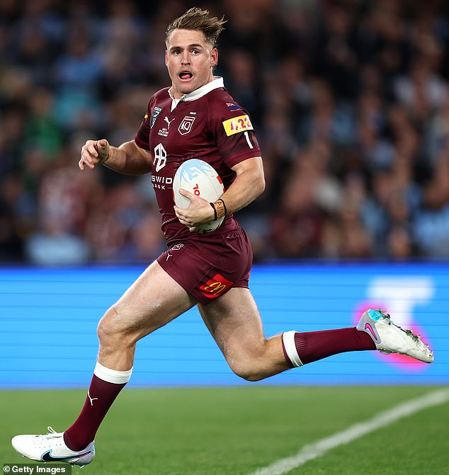 Titans pet -osmi Brimson - koji je rođen u Brisbaneu i ima englesku baštinu preko svoje majke - mogao bi ispasti u seriji Ashes kasnije ove godine protiv Australije