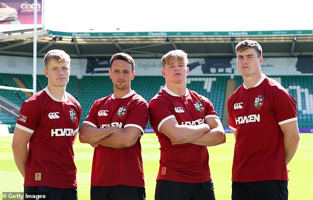 Fin Smith, Alex Mitchell, Pollock i Tommy Freeman (slijeva udesno) dobili su poziv lavova