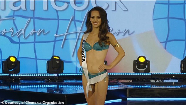 Hudson je završio na trećem mjestu u natjecanju Miss Maine, jedno mjesto gore od njenih napora 2024. godine