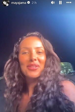 Maya je prvi put objavila Dias na svom Instagramu dok su ih fotografi progonili