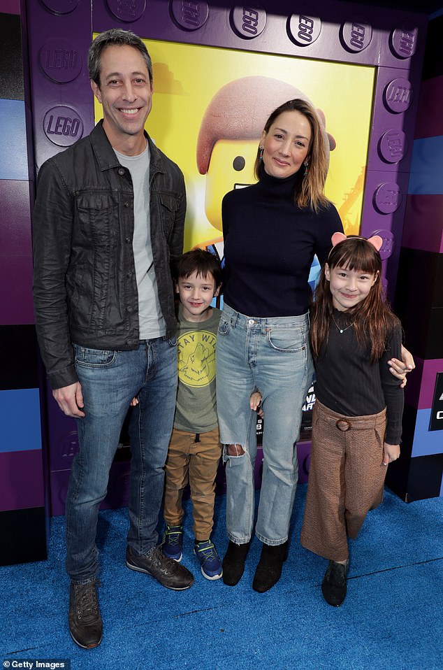 Justin je ranije bio oženjen američkom filmskom zvijezdom Bree Turner - s kojom ima dvoje djece (viđen 2019.)