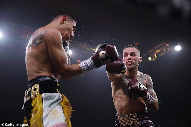 Goodman (desno) suočio se s gubitkom kuće od milijun dolara koju je kupio krajem prošle godine ako je izgubio u srijedu navečer