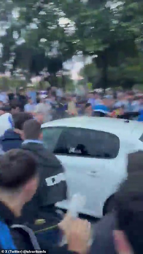 Zastrašujući incident izazvao je paniku i užas među onima koji su se okupili u tom području