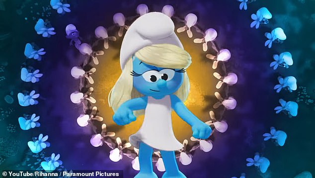 Zvijezda ponavlja te tekstove u cijelosti trominutne pjesme kao što su prikazani isječci iz animiranog filma