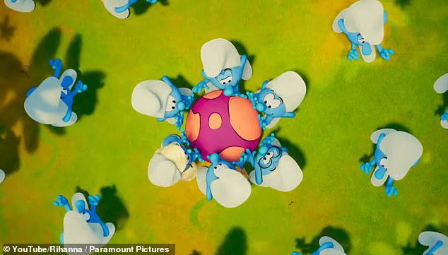 Pobjednik Grammyja također je izrazito izrazio ulogu Smurfette u nadolazećoj animiranoj glazbenoj komediji, koja će ovog ljeta biti u kinima 18. srpnja.