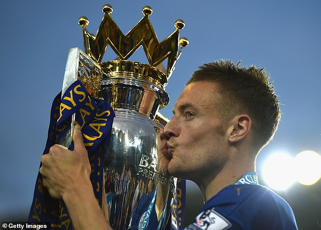 He would go on to lift the Premier League trophy just four years later in English sport's greatest underdog story