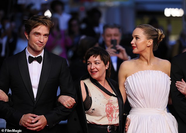 Miller je bio tu da podrži redateljicu Lynne Ramsay za premijeru svog filma Die, My Love glumi Jennifer Lawrence i Robert Pattinson