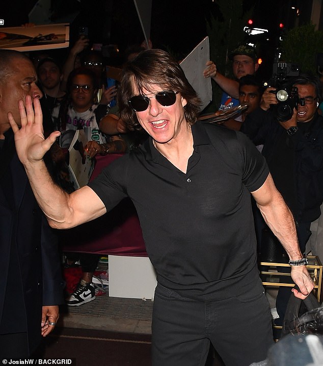 Glumica balerina trenutno je zauzeta oko grada na tiskovnoj turneji za svoj novi akcijski film, o čemu je Cruise nedavno prozvao, a boravak u Sohou