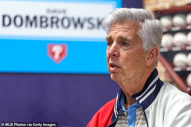 Generalni direktor Philadelphije Dave Dombrowksi izjavio je da je upotreba droga nenamjerna