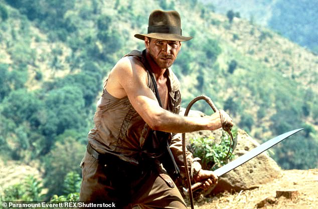 Zvijezda se vidi kako je svoj okvir iz 1984. godine Indiana Jones i Hram propala