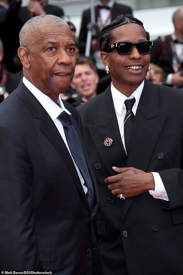 Glumac je viđen kako pozira sa zvijezdom A $ AP Rocky