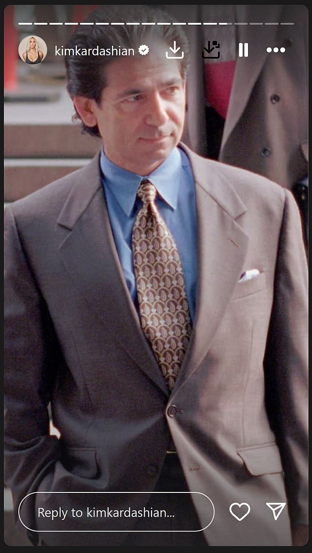 Pokojni otac zvijezde, legendarni odvjetnik Robert Kardashian, očito je bio na pameti tijekom posebnog dana, dok je dijelila fotografiju o njemu