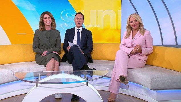 Matt Shirvington i Natalie Barr podijelili su u četvrtak ujutro 'Vijesti o obitelji Sunrise' u četvrtak ujutro, otkrivajući da je novorođeno dijete 'zdravo' i 'dobro'