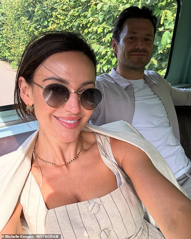 Viđen sa suprugom Markom Wrightom