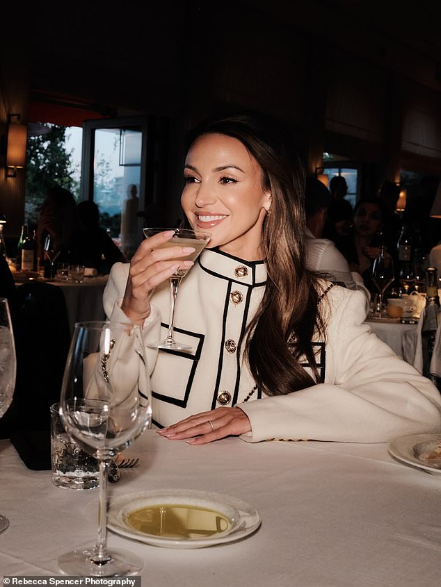 Glumica, koja je prije samo dva mjeseca dočekala svoje prvo dijete, kćer po imenu Palma, uživala