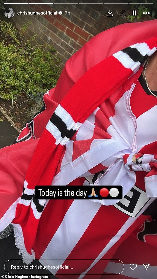 Chris, koji je JoJo upoznao u kući slavnih Big Brother -a, natpisao je post: 'Jedan od najboljih dana našeg života, u najsretnijem fazi mog života'