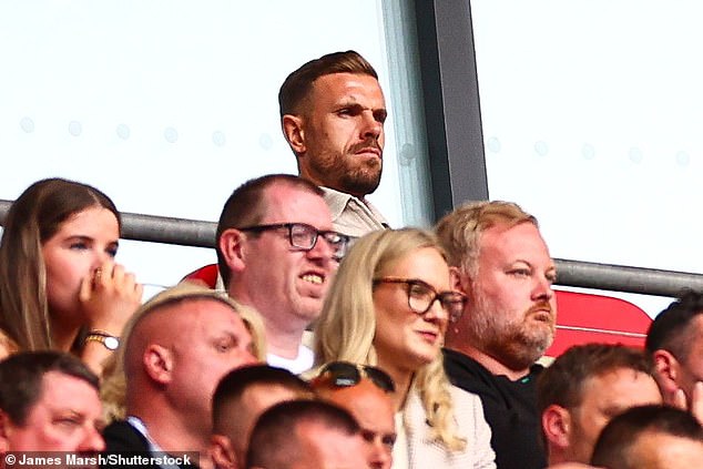 Bivši makemi Peter Reid, Niall Quinn i Jordan Henderson (na slici) bili su na Wembleyju na Wembleyju