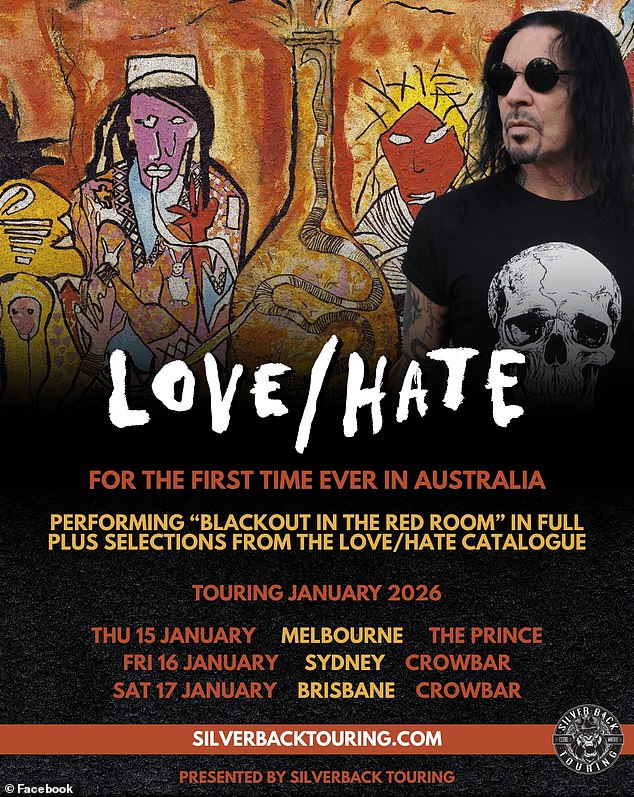 Kultni favoriti, koje obožavatelji teških metala jako vole, proslavit će svoj debitantski debi iz 1990. godine u crvenoj sobi na njihovoj turneji ispod