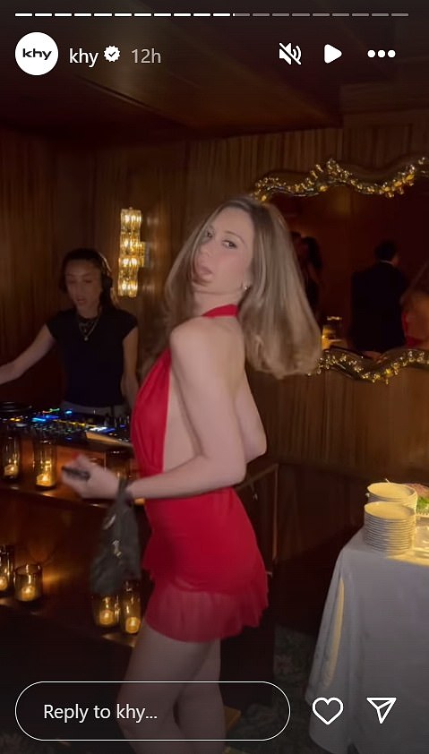 Stranki su također bili LeBron James, Lori Harvey, Amelia Gray Hamlin i Bachelorette Alum Gabby Windey (na slici ovdje)