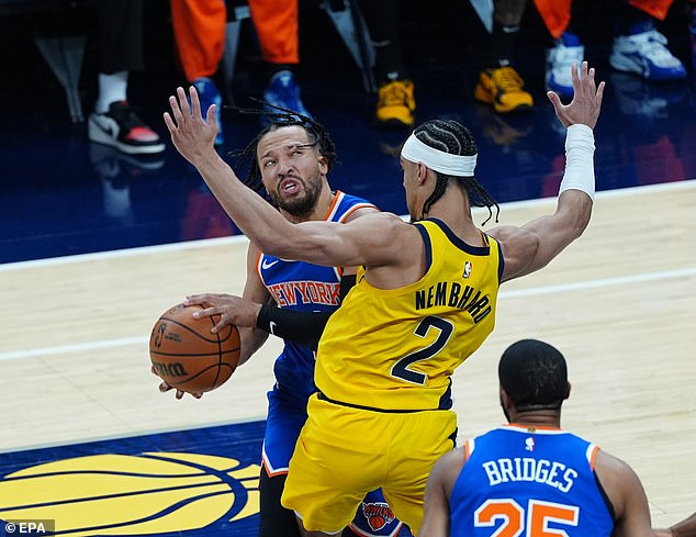 Nije bilo lako, ali čuvar Knicks -a Jalen Brunson u nedjelju je imao 23 boda protiv Pacersa