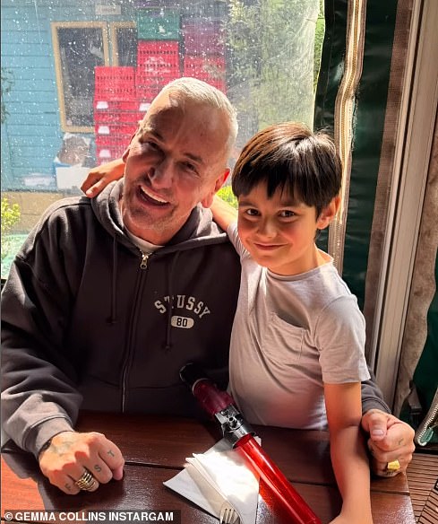 Paru se pridružio Ramijev sin Tristan prije nego što ih je DJ Fat Tony dočekao i uoči svog vjenčanja ovog vikenda