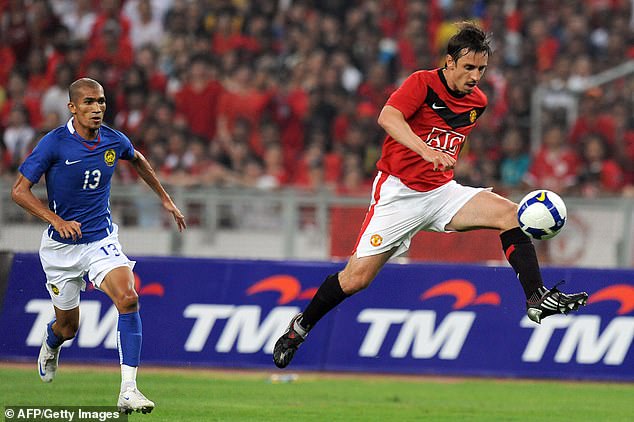 Gary Neville also started that day - but who was the other full back for United?