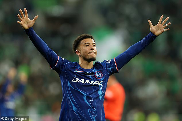 Sancho je postigao 10 golova i pružio pet asistencija u 42 utakmice za Chelsea ove sezone