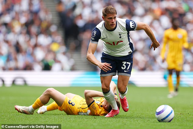 Tottenham Hotspur Defender Micky Van de Ven najbrži je igrač u Premier ligi