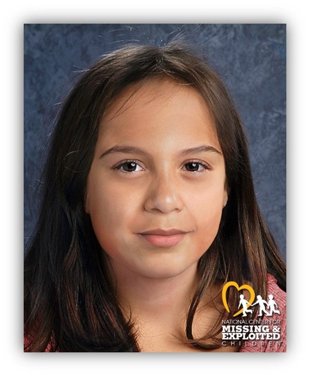 Fotografija koja prikazuje kako Ava izgleda sada izgleda, u dobi od 9 godina