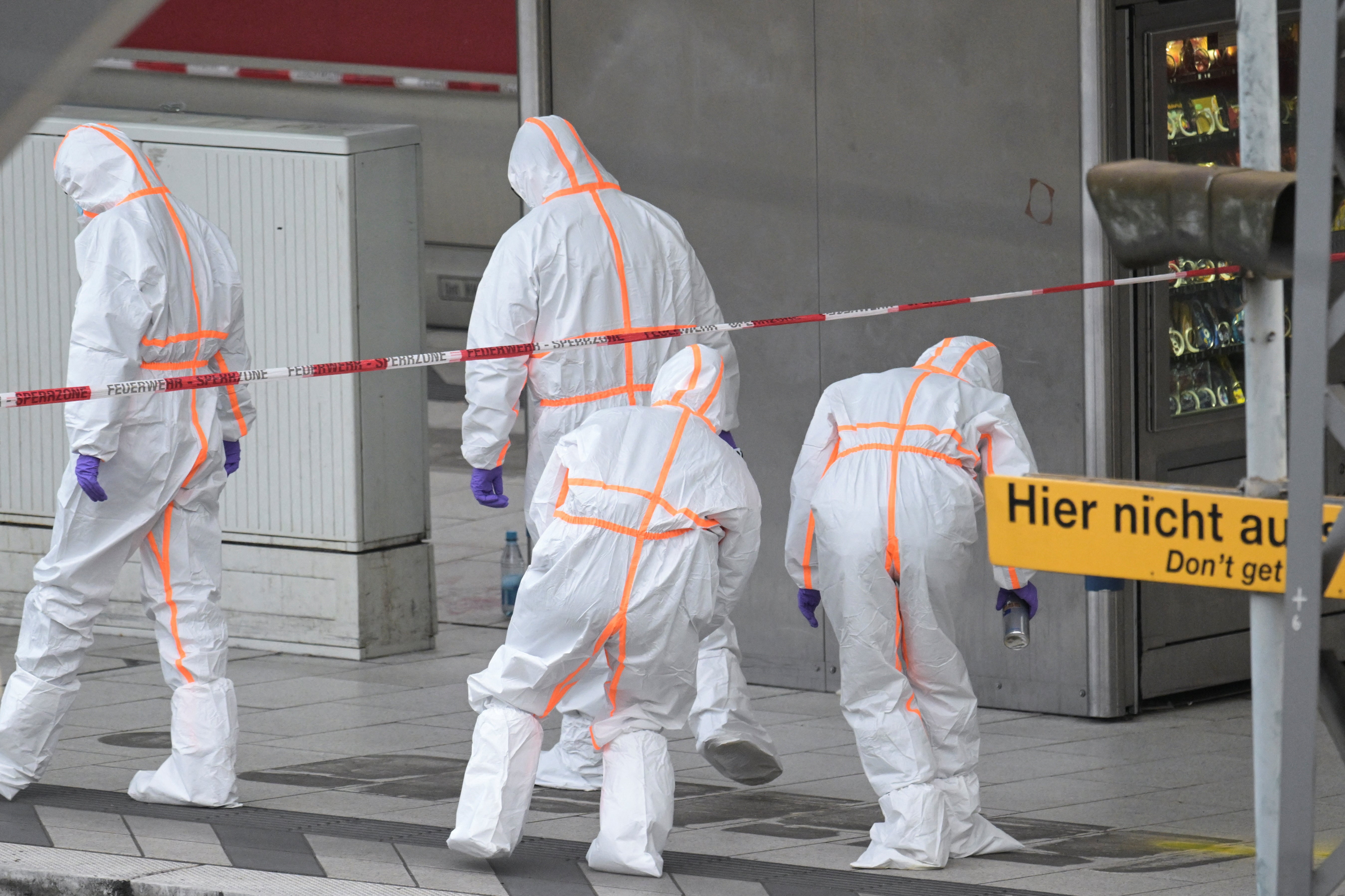 Vjeruje se da se incident dogodio između platformi 13 i 14