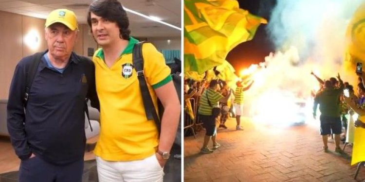 Ancelotti je stigao u Brazil: Dobrodošli je od kralja