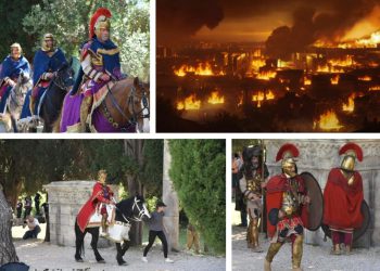 Bili smo na snimanju spektakla o caru Dioklecijanu u Saloni: “Svi dijalozi su na latinskom, glume najbolji hrvatski glumci”