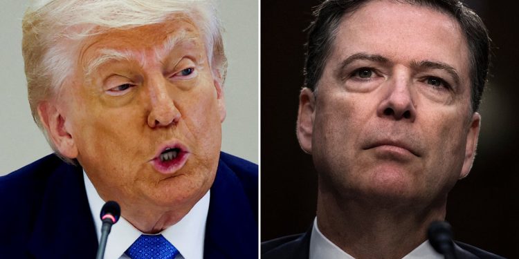Bivši direktor FBI -ja James Comey kaže da tvrdi da je njegov ‘8647’ Instagram post prijetila ‘luda’