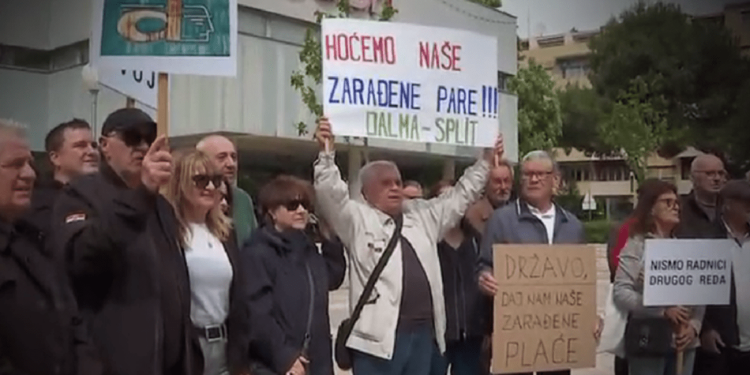 Bivši radnici propale Dalme: Ostali su dužni 77 i pol plaća