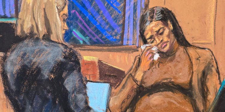 Cassie Ventura zauzima tvrdnju da ju je Diddy silovao i podmirio građansku tužbu za 20 milijuna dolara u emocionalno optuženom svjedočenju