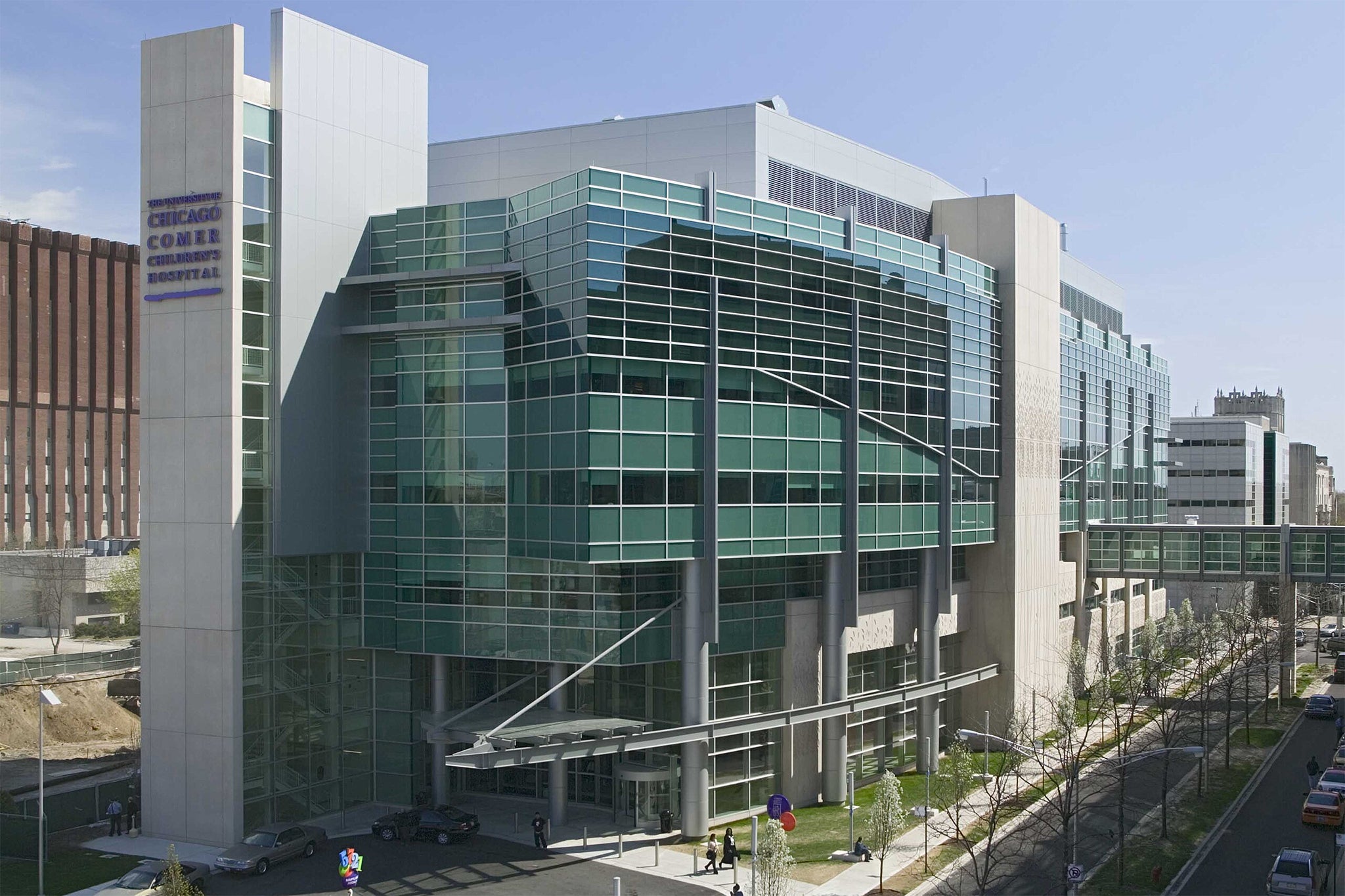 Djeca se liječe ovdje u dječjoj bolnici Sveučilišta u Chicagu