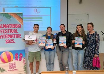 Dalmatinski festival matematike: Ekipa ‘Ruđera’ prva u kategoriji gimnazija