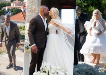 Doznali smo detalje: Vjenčanje Alistaira Overeema planiralo se dvije godine, mlada je zapjevala serenadu, a jedan je detalj bio pravi hit