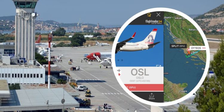 Drama u Resniku: Putnički zrakoplov prisilno sletio u Split, dočekale ga sve žurne službe
