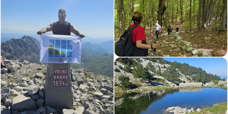 Dugi vikend dubrovačkih planinara u domu Vrbanj na Orjenu, najiskusniji su se uspeli i na najviši vrh Veliki Kabao