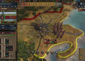 Europa Universalis 5 je jezično velik, gusta strategija nastavka