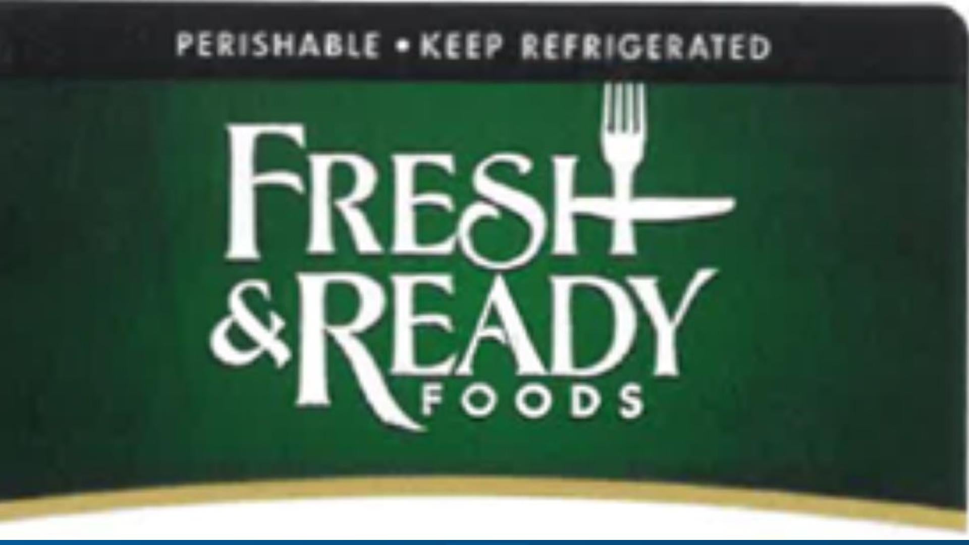 Hrana koju je proizvela Fresh & Ready Foods LLC povezana je s epidemijom Listeria koja je hoptatilizirala 10 ljudi.